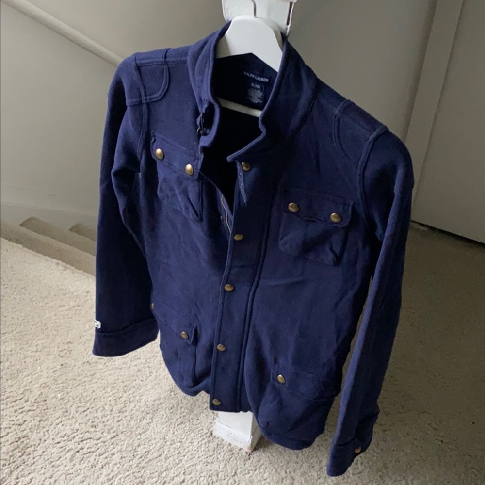 Lauren Ralph Lauren XL(16) utility darkblue jacket